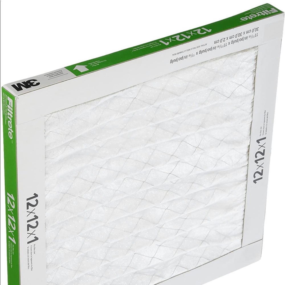 12x12x1 3M Filtrete Dust and Pollen Filter (6-Pack)